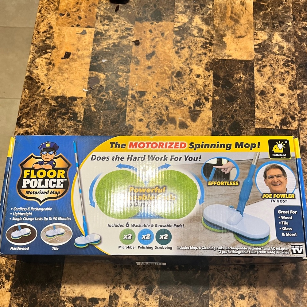 TeleBrands 15262-6 Motorized Mop